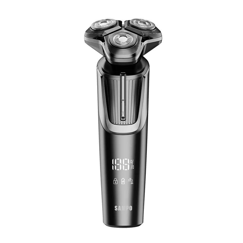 【SAMPO 聲寶】4D水洗液晶顯示三刀頭電動刮鬍刀/電鬍刀(EA-Z2432WL)