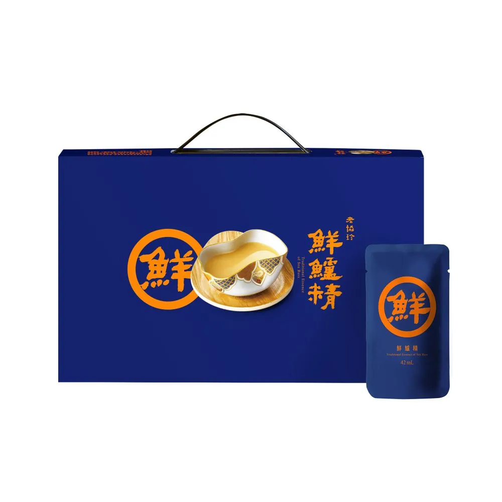 【老協珍】鮮鱸精 常溫/ 7入(42ml/入 禮盒 送禮)