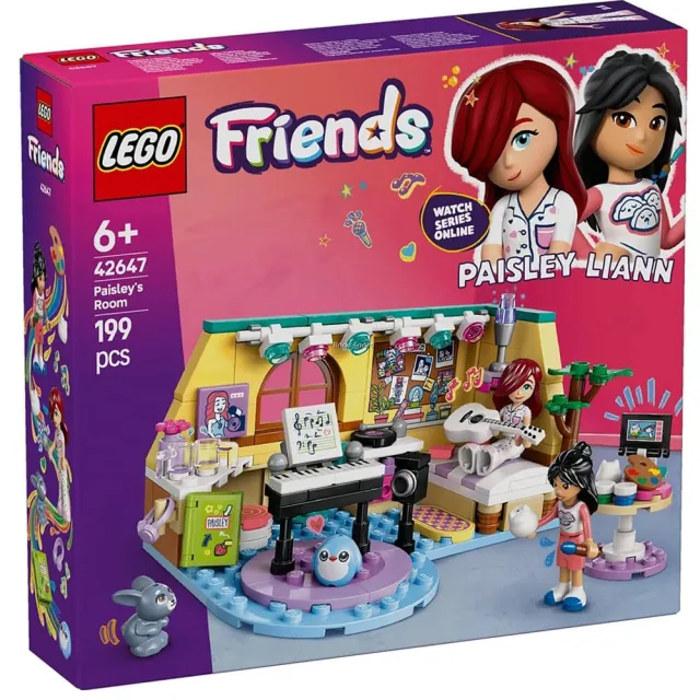 【LEGO 樂高】42647 佩斯莉的房間 Paisleys Room 家家酒 場景 積木 玩具