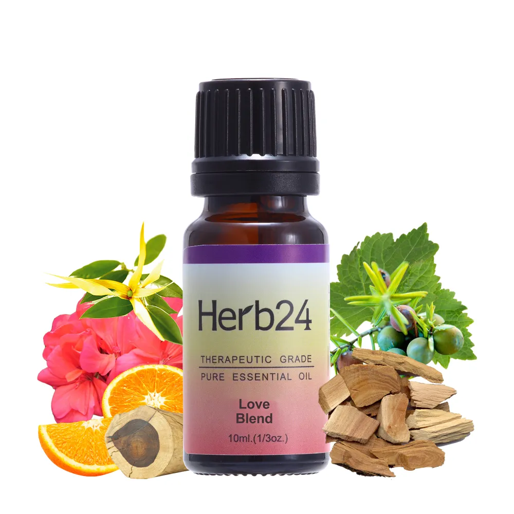 【草本24】Herb24 愛 複方純質精油 10ml(給予愛的力量、禮物)