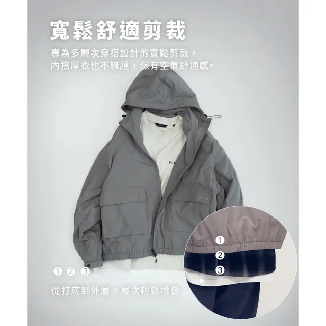【plain-me】外套 鋪棉外套 防風外套 男外套 女外套 YOBI抗撕裂_PLN11104-252