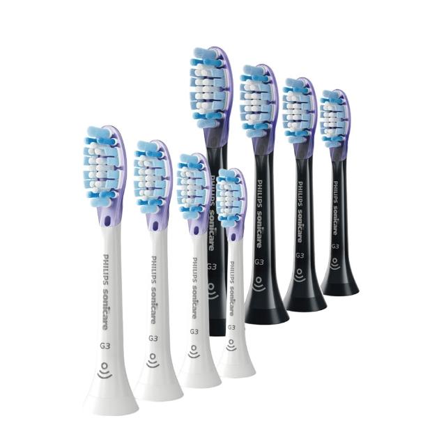 【Philips 飛利浦】HX9054 Sonicare G3智能超效護齦標準刷頭4入組 (兩色任選/7倍牙齦保護/官方直營)