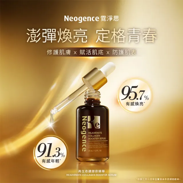 【Neogence 霓淨思】再生奇蹟膠原精華30ml 3入