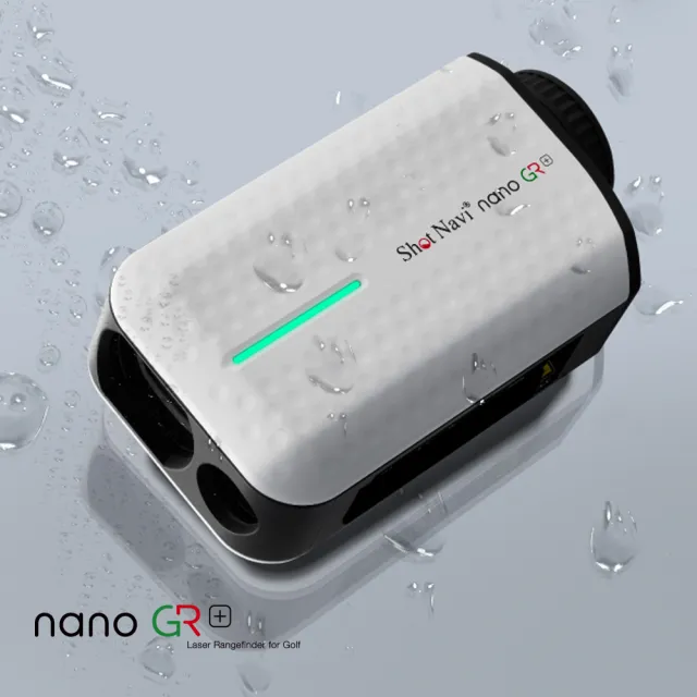 【Shot Navi】nano GR+ 高爾夫雷射測距儀｜雷射望遠鏡 輕量 迷你便攜｜日本原廠貨