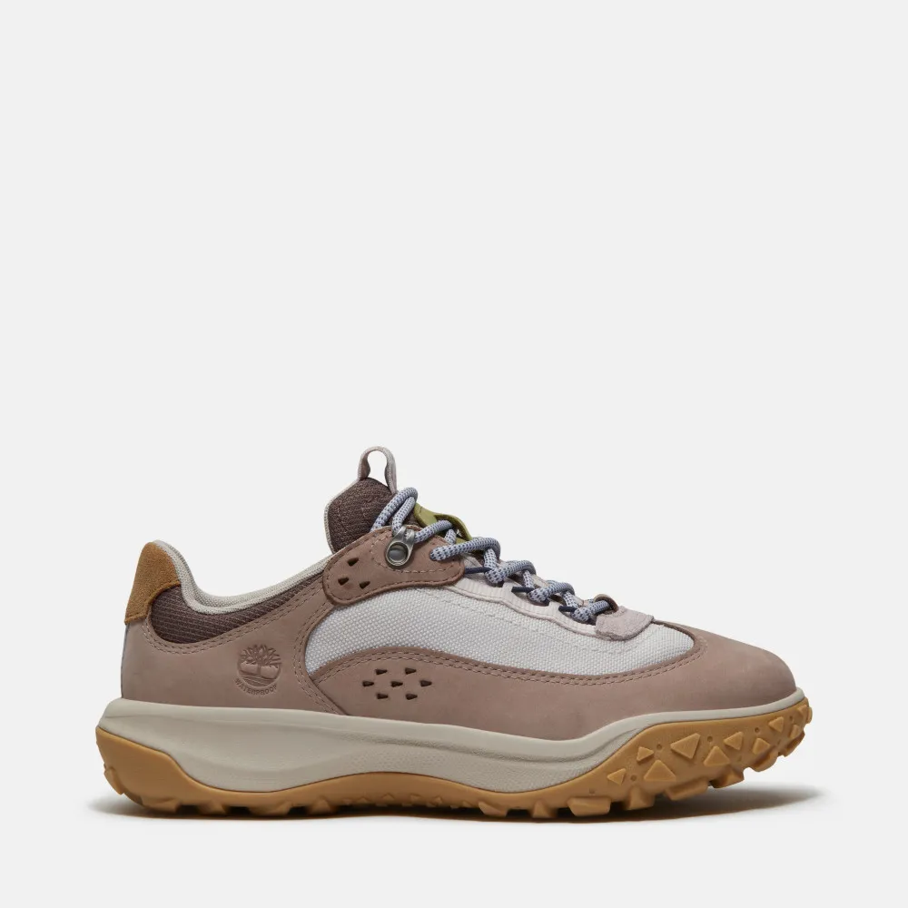 【Timberland】女款淺紫色Motion 7防水健行鞋(A2R78A4V)