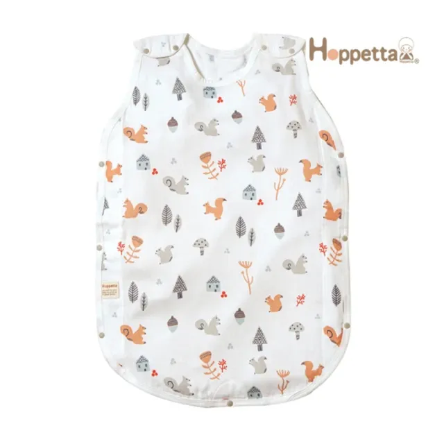 【Hoppetta】童趣森林竹纖維防踢背心 幼童(2-7歲 涼感透氣舒適親膚性佳)