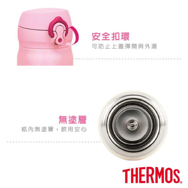 【THERMOS 膳魔師】惜福箱限定 輕量保溫瓶500ml+350ml+凱菲折疊杯350ml+350ml(轉)