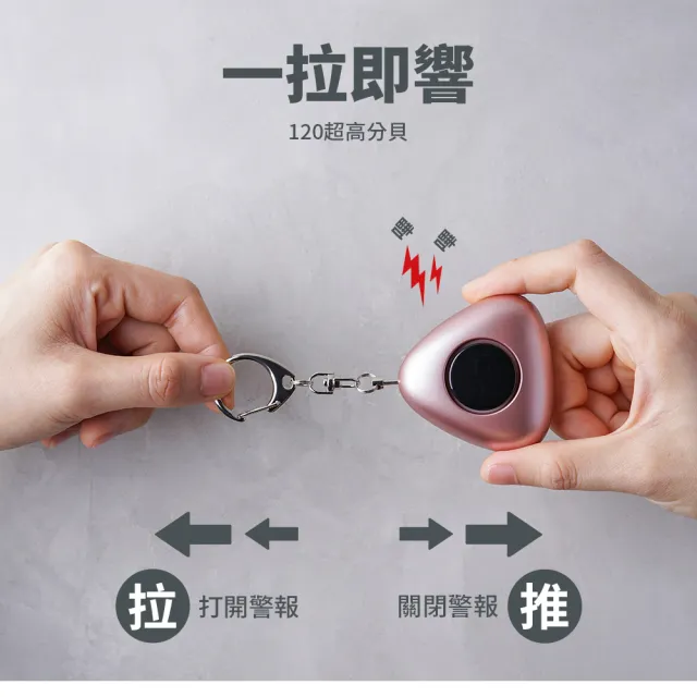 【防災專家】防狼噴霧+防狼警報器超值組合(防誤觸開關 防身 防狼 防狼噴霧器 辣椒水 捷運防護)