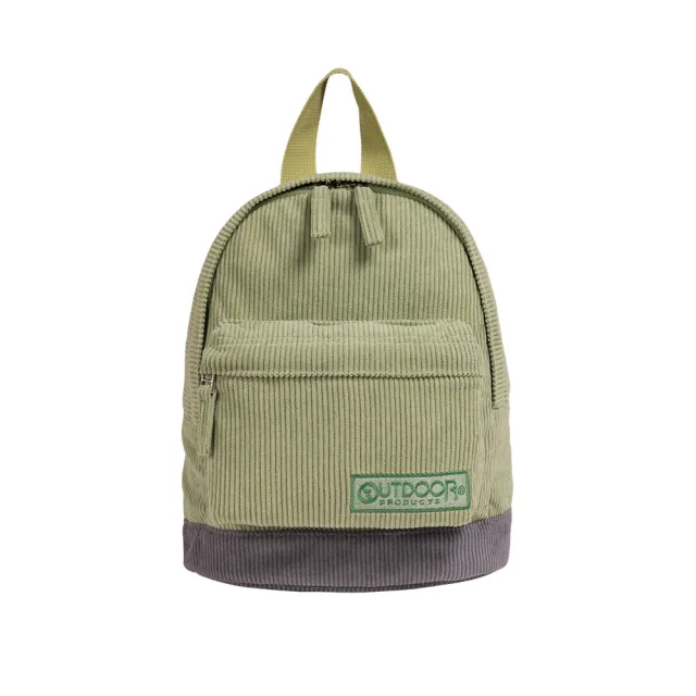 【OUTDOOR】慢活宣言燈心絨迷你小背包-綠色 OD263125GR