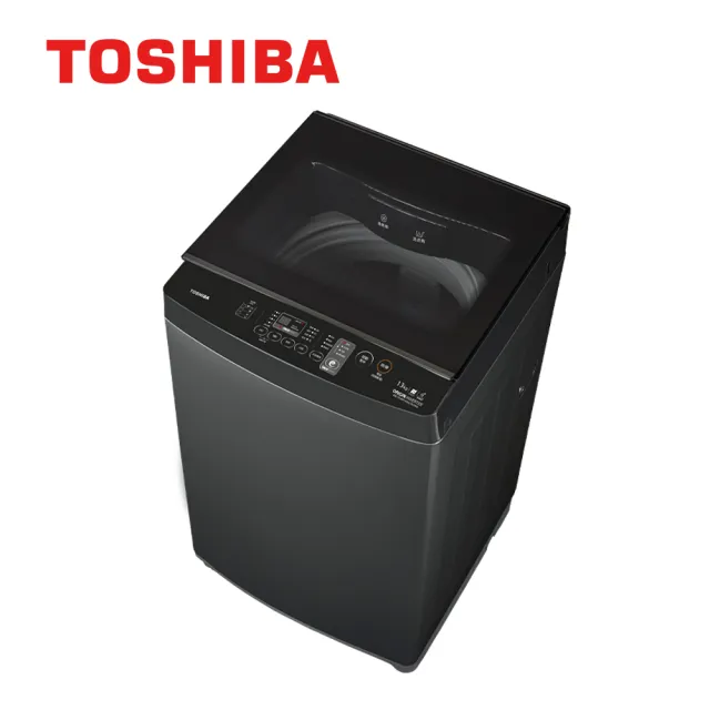 【TOSHIBA 東芝】13kg 超微奈米泡泡直立變頻洗衣機_AW-DUM1400LTA(HH)