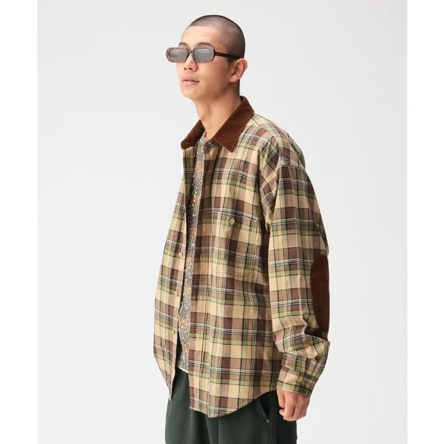 【BEAMS】官方旗艦館 BEAMS / 男裝 工作 格紋 襯衫