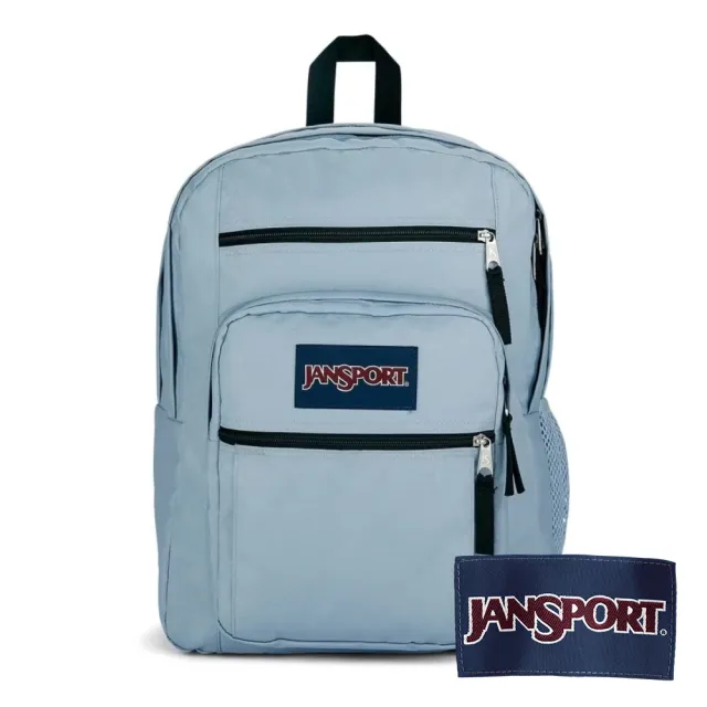 【JANSPORT】BIG STUDENT 後背包 - 粉嫩藍色