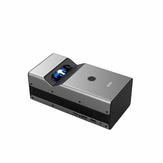 【OVO】1080P超短焦智慧投影機Neo無框電視(KS1 酷勁黑 娛樂/教學/商用)