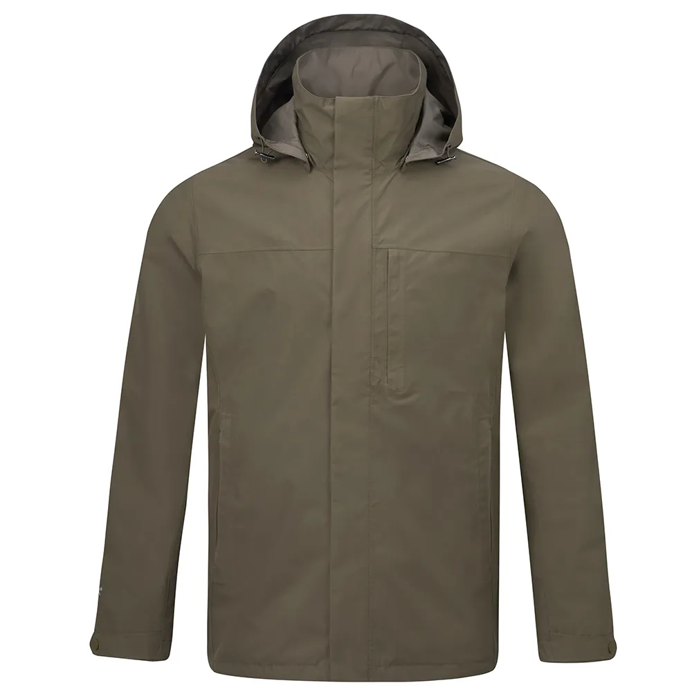 【ATUNAS 歐都納】男款都會GORE-TEX 2L+羽絨保暖兩件式外套(A1GT2603M深棕/防風/防水/透氣/風衣)