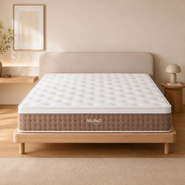 【Mr.BeD】衡好 標準單人 5cm加厚天然乳膠獨立筒床墊 3尺x6.2尺x30cm 倍得先生(嘖嘖破千萬爆款 100天試睡)