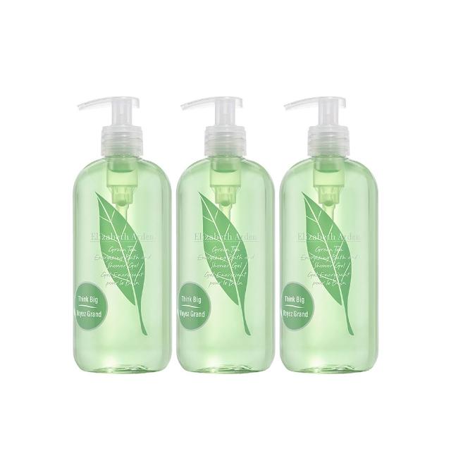 【伊麗莎白雅頓】官方直營 超人氣綠茶香水沐浴膠組500ml 3入(沐浴乳/沐浴膠)