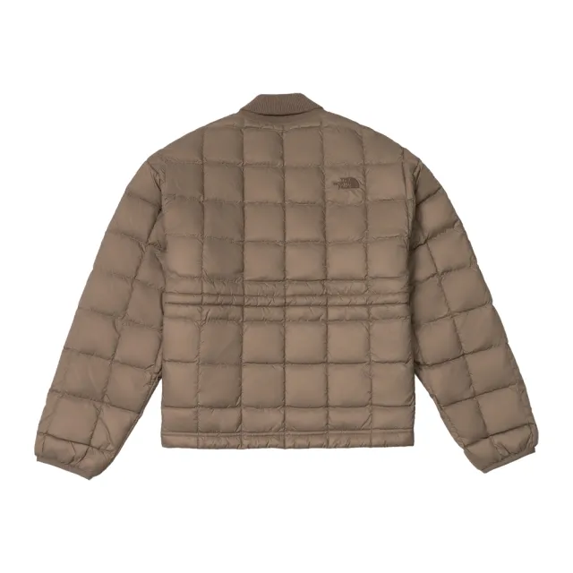 【The North Face】北面女款褐色DWR防潑水寬鬆羽絨外套｜8J6U2H9