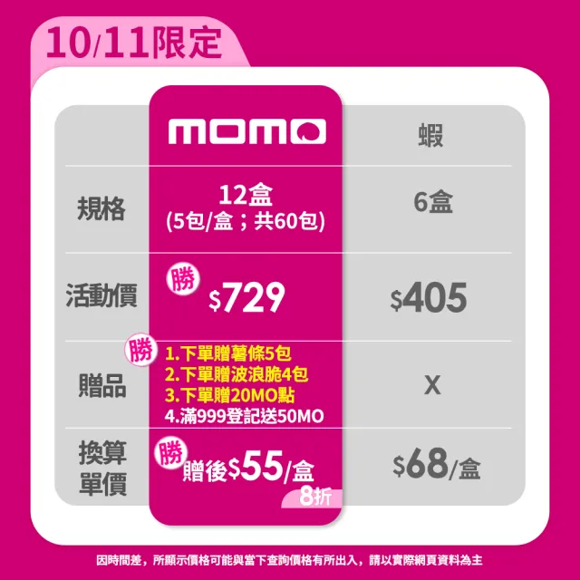 【卡迪那】95℃薯條12盒組-任選3口味(16gx60包)