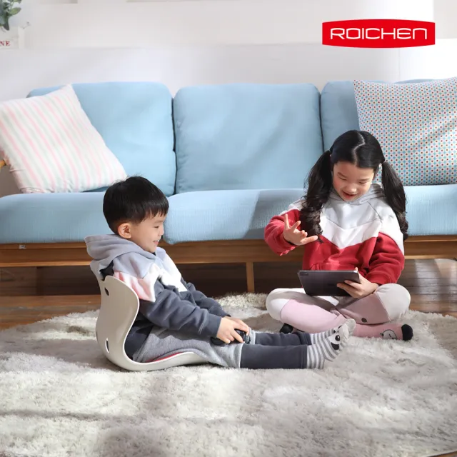 【Roichen】韓國 兒童款減壓舒適正脊坐墊/護脊椅墊1入 (35kg 以下兒童適用 護腰)