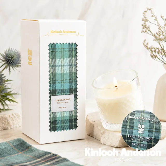 【Kinloch Anderson】金安德森香氛 NO.01洛蒙德湖 綠意調 香氛蠟燭80g(居家室內/空間香氛)