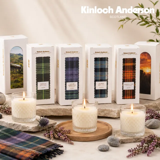 【Kinloch Anderson】金安德森 蘇格蘭風景 香氛蠟燭80g(單入)｜茶香｜花草｜海洋｜花香調