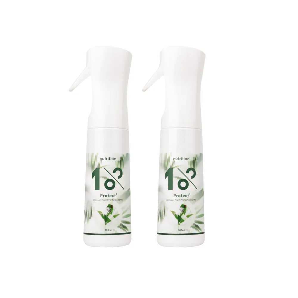 【1%植物關鍵】1%Protect+甲殼素植物驅蟲噴霧300ml*2(植物 抑制蟲卵 剋紅蜘蛛介殼蟲 驅蟲防蟲+養護 居家)