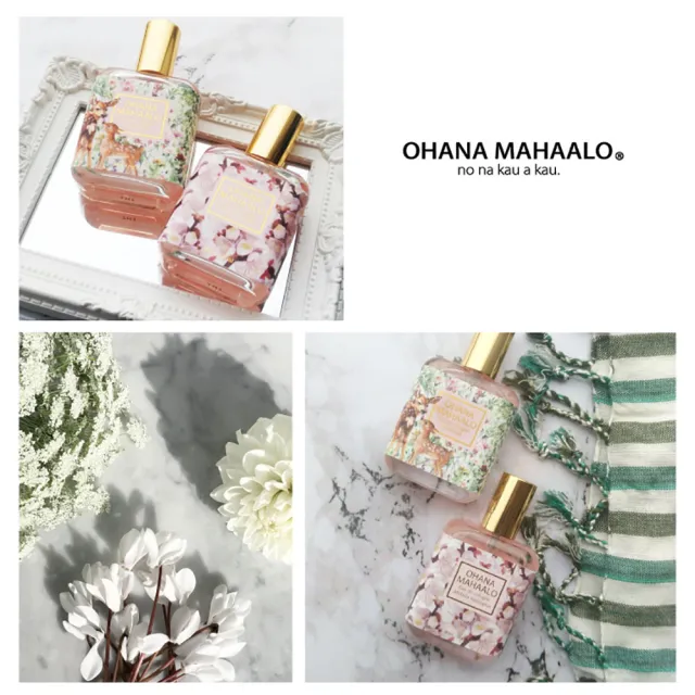 【OHANA MAHAALO】雪梅凌霜輕香水30ml(專櫃公司貨)