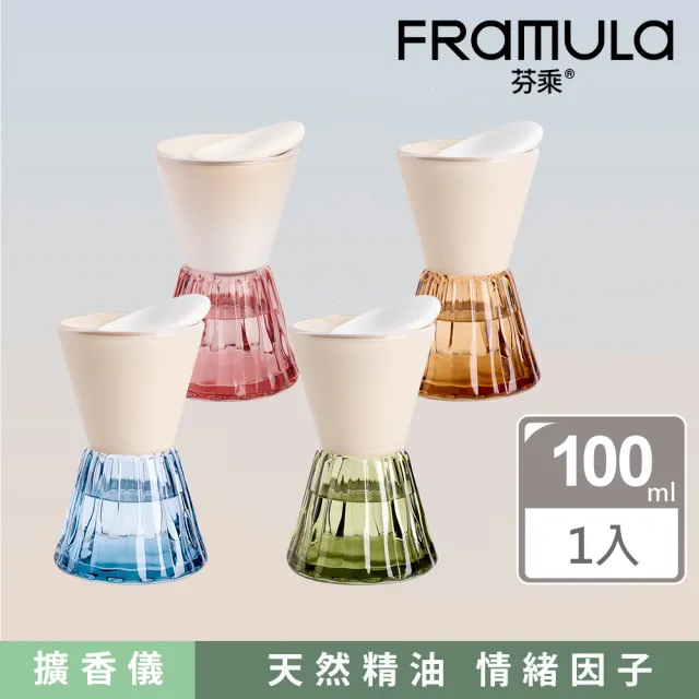 【FRAMULA】芬乘香氛擴香儀套裝組(室內低分貝擴香機 三檔濃度調節 室內氛圍燈 四種香型任選)