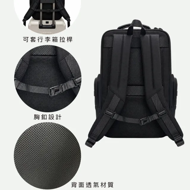 【JSN】雙11 商務後背包 耐磨防潑水 筆電後背包 15吋電腦包 多隔層 減壓背帶 男用通勤包
