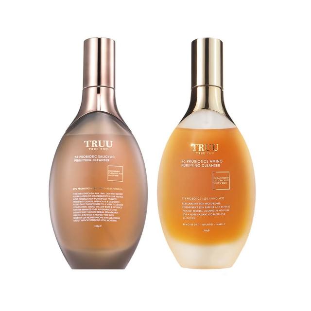 【TRUU 童】76酵母胺基酸淨膚潔顏露150g 兩入組(兩款任選)