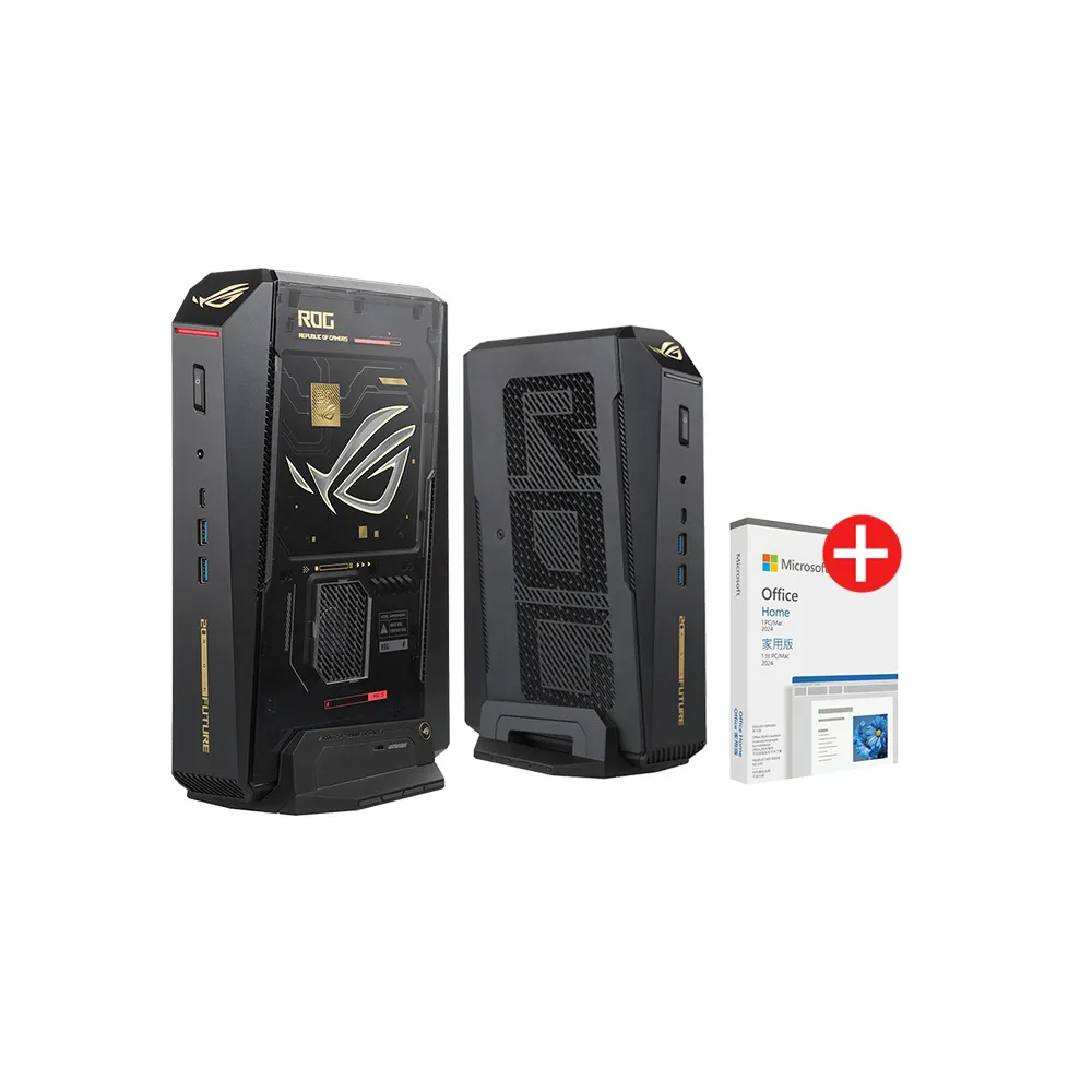 【ASUS 華碩】+Office2024★U9-290HX RTX5090迷你電競電腦(ROG NUC Edition 20周年版/64G/2TB/W11)