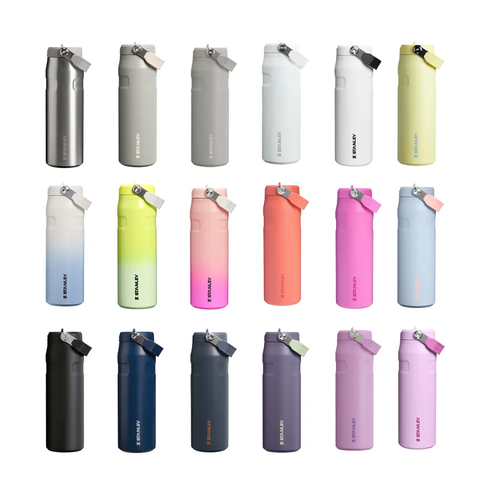 【STANLEY】官方直營 輕重力系列 IceFlow Aerolight 摺疊吸管杯 0.7L