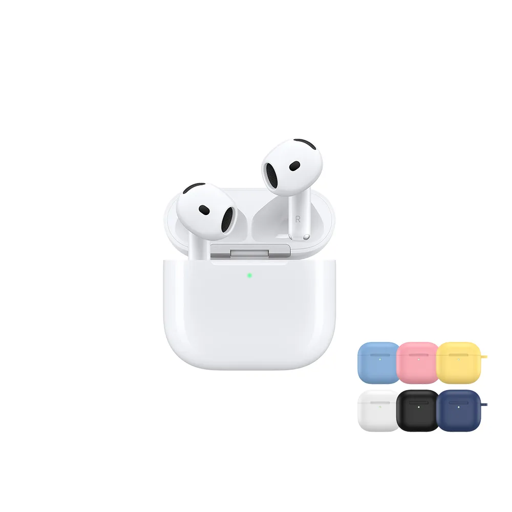 保護套+掛鉤組【Apple】AirPods 5 藍牙耳機(MKFW4TA/A)