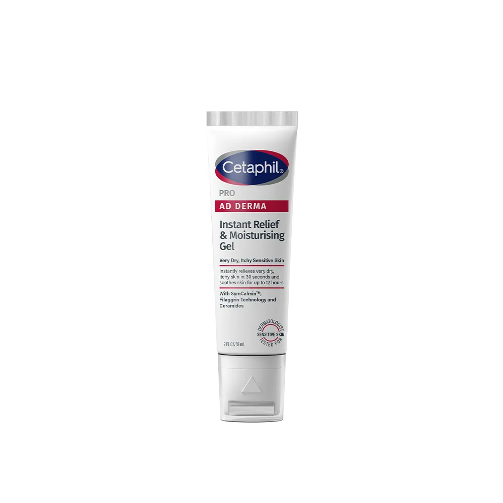 【Cetaphil 舒特膚】官方直營 AD益膚康瞬效舒敏凝膠59ml(新品上市/隨身小冰塊)