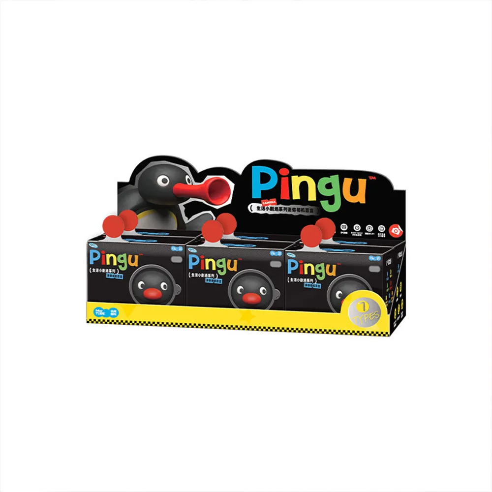【HeyCiao】Pingu 生活小劇場 迷你ccd相機 盲盒 公仔（含鋰電池)