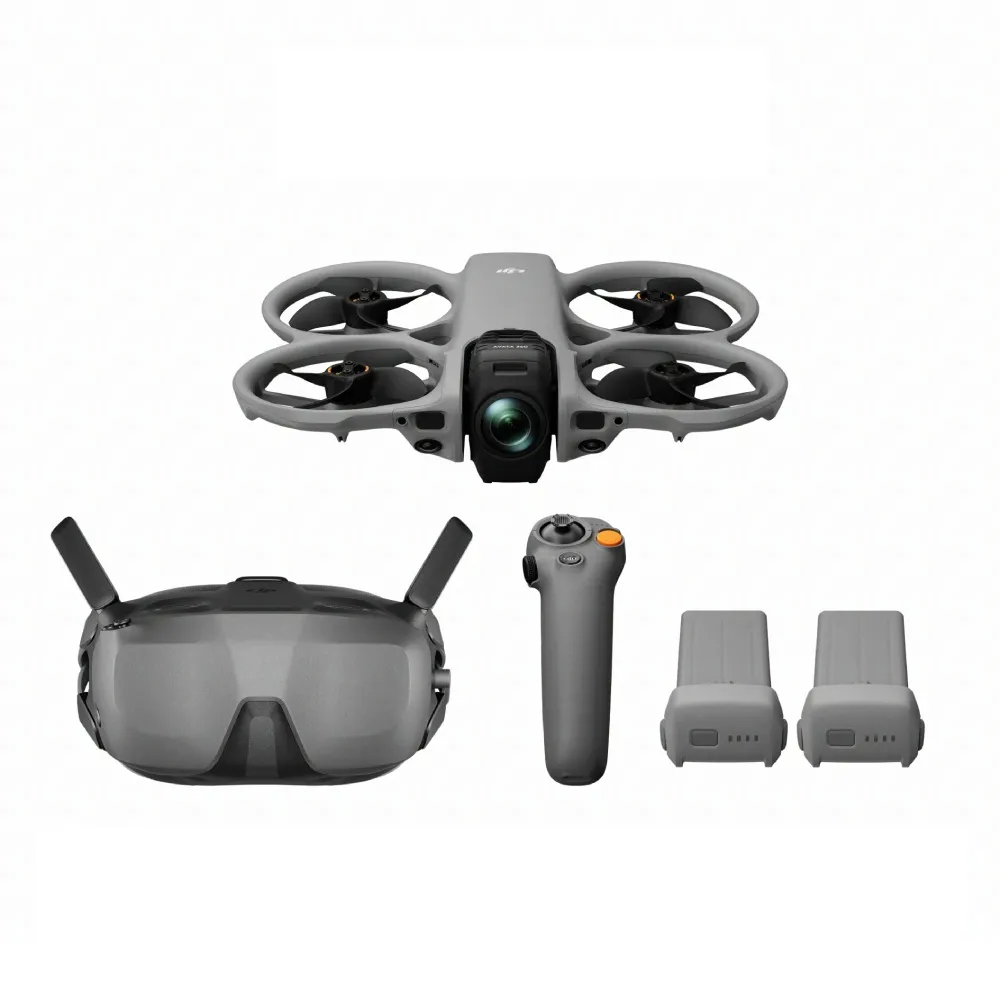 【DJI】AVATA 360體感暢飛套裝(DJI 飛行眼鏡N3)+2年版Care 全景空拍機｜無人機(聯強國際貨)