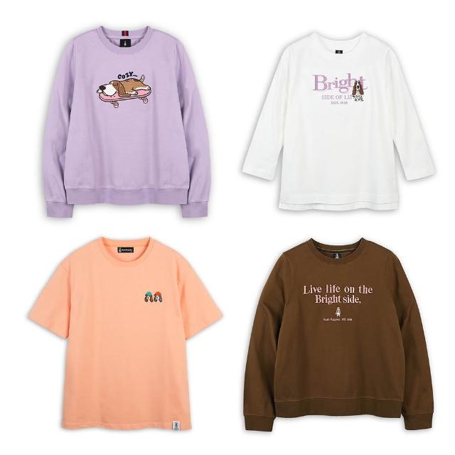 【Hush Puppies】女裝 T恤 精選人氣品牌LOGOT恤 (多款任選)