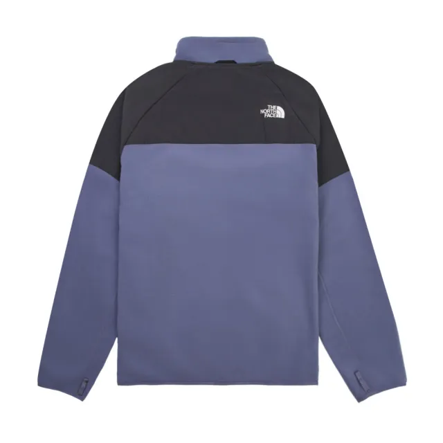 【The North Face】北面男女款拼接色保暖抓絨外套(多款可選)