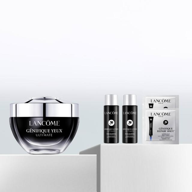 【LANCOME 蘭蔻】官方直營 超極限肌因撫紋眼霜20ML(LANCOME/小黑眼霜PRO/撫紋)
