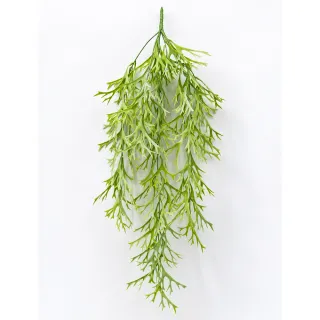 【HUGO DECO 榆果傢飾】特級擬真手感藤蔓植物 垂掛鹿角蕨 蕨類 爬藤 單把
