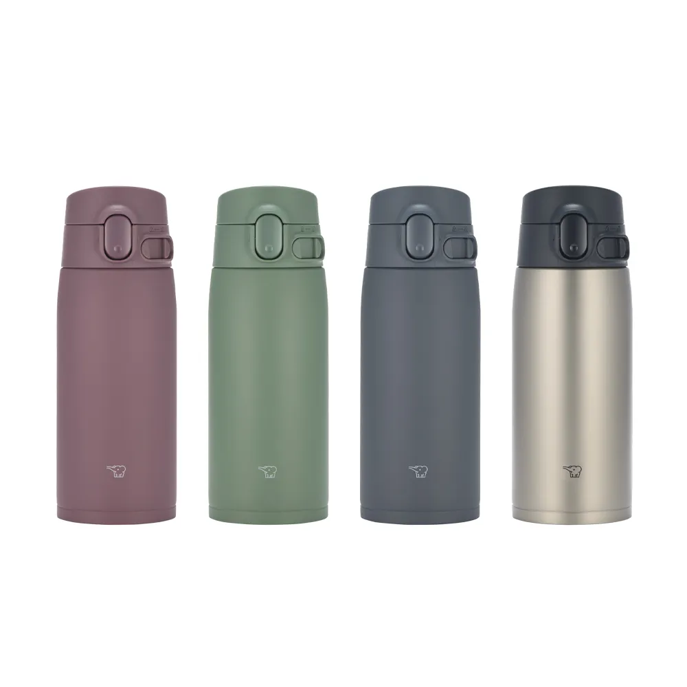【ZOJIRUSHI 象印】MOMO獨家 彈蓋不銹鋼真空保溫保冷杯-480ml (SM-VH48 保溫瓶/保冰/環保杯)
