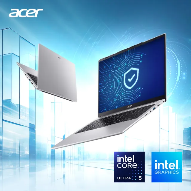 【Acer】Office 2024★14吋 AI輕薄商用筆電(Aspire Pro/APRO14-51P-55RP/Ultra 5-115U/16G/512G/W11P)