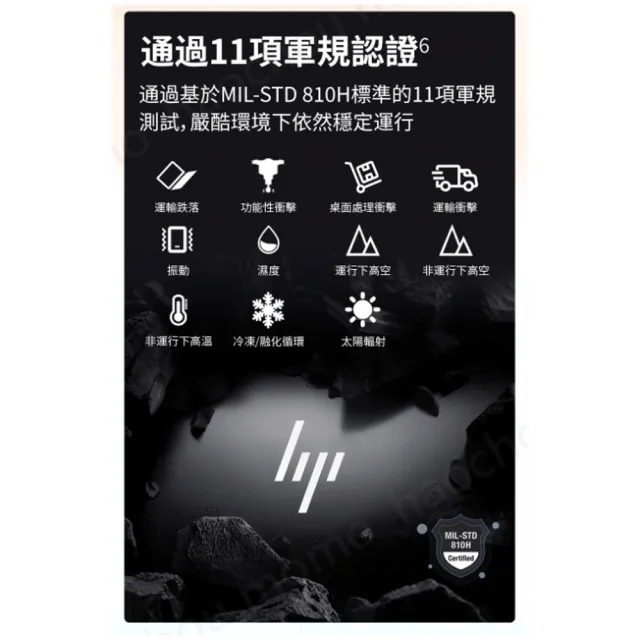 【HP 惠普】M365★14吋 Ultra 5 325高效軍規級OLED筆電(OmniBook 7 NGAI 14-hg0045TU/16G/1T/W11/閨蜜粉)