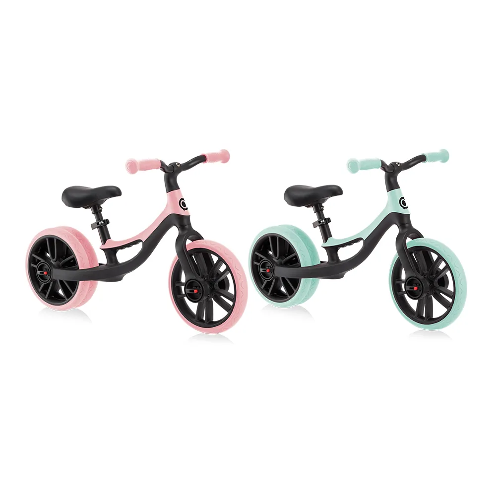 【GLOBBER 哥輪步】官方直營 法國 GO BIKE ELITE DUO雙後輪平衡滑步車(滑步車、學步車、平衡車、滑板車)