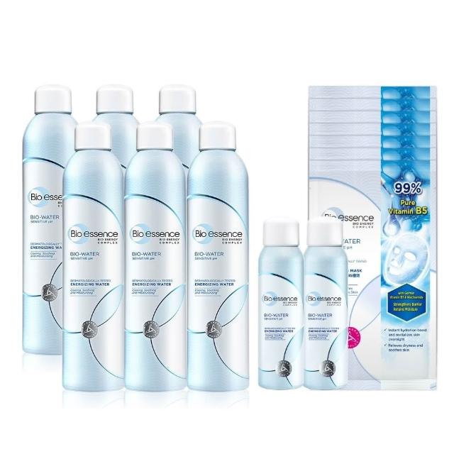 【Bio-essence 碧歐斯】保濕噴霧 BIO水感舒緩能量噴霧300ml(6入組)