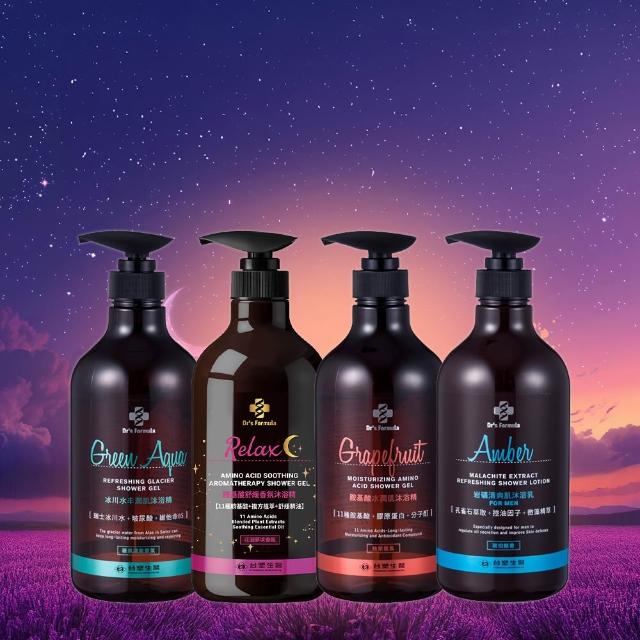 【Dr’s Formula 台塑生醫】胺基酸沐浴4入任選(800g沐浴乳/沐浴/官方直營)