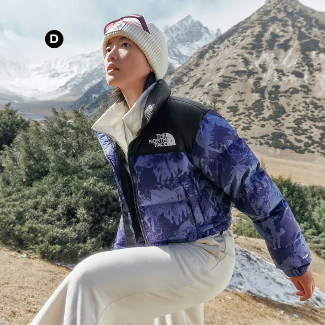 【The North Face】經典ICON中性款DWR防潑水羽絨外套(多款任選)