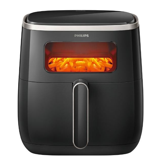 【Philips 飛利浦】星樂透透視海星氣炸鍋5.6L_HD9257/80