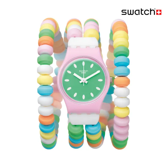 【SWATCH】CARAMELLISSIMA L 經典手錶/女錶/瑞士製造 LP135A(25mm)
