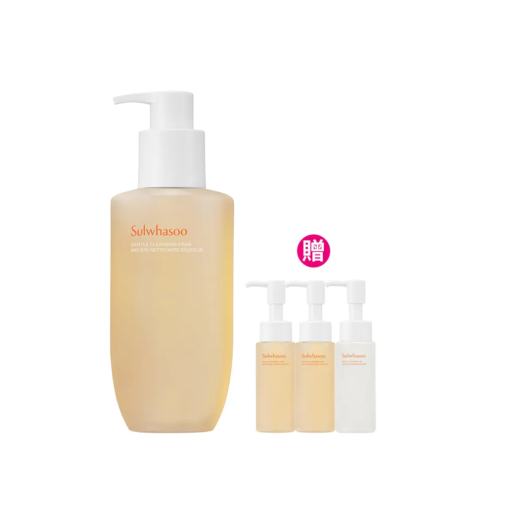 【Sulwhasoo 雪花秀】官方直營 淨透保濕潔顏泡沫 200ml